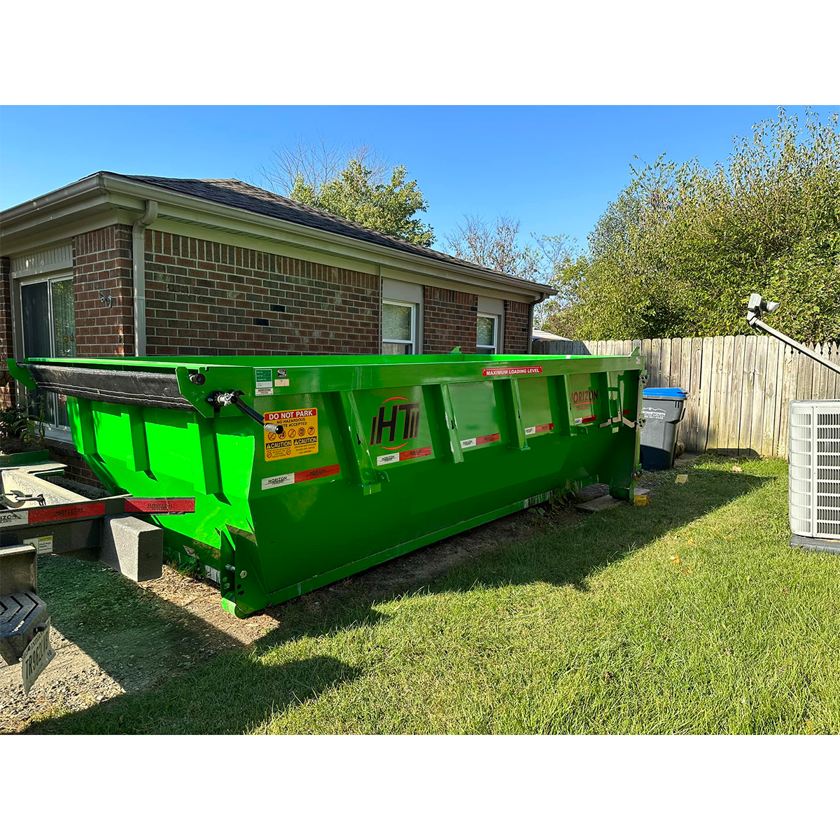 20 Yard Dumpster Rental / STARTS AT $325!